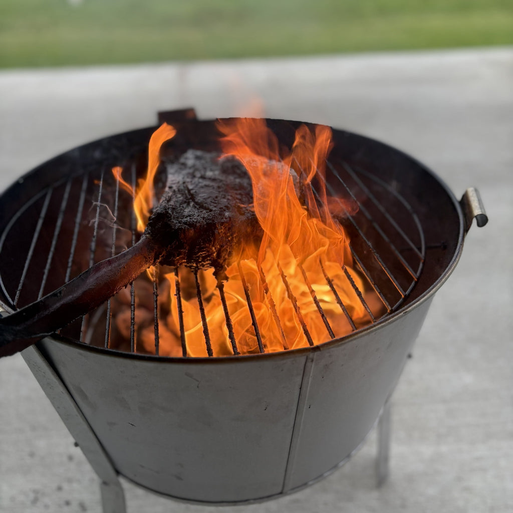 Old Smokey 18 inch Portable Charcoal Grill, Durable Steel BBQ Grill