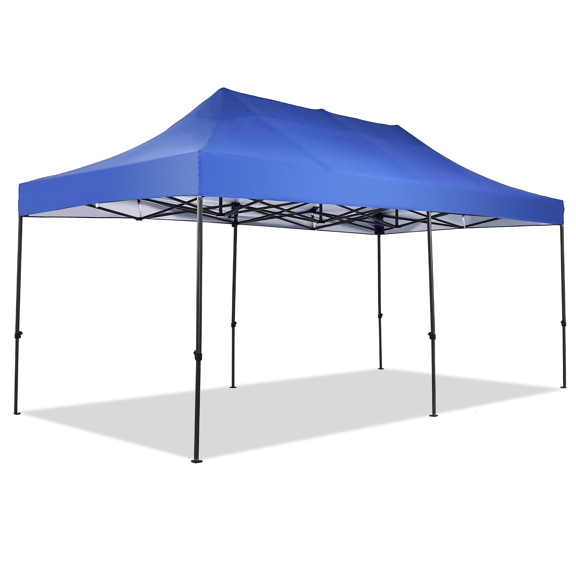 Ainfox 5-Piece Sidewalls for 10x20 Pop Up Canopy Tent, 420D Oxford PVC Waterproof Sun Shade Privacy Walls with Windows & Zippers, White