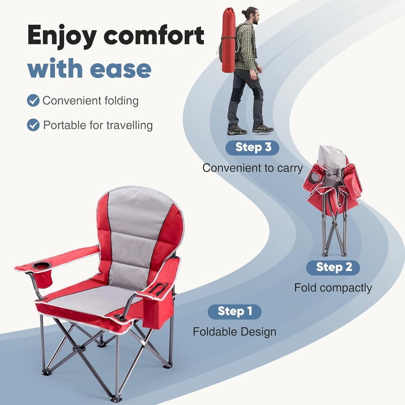 Simenmax Zero Gravity Chair Set of 2, Reclining Folding Outdoor Chairs with Adjustable Headrest & Cup Holder, Anti - Gravity Loungers for Backyard, Patio, Lawn, Poolside,Blue