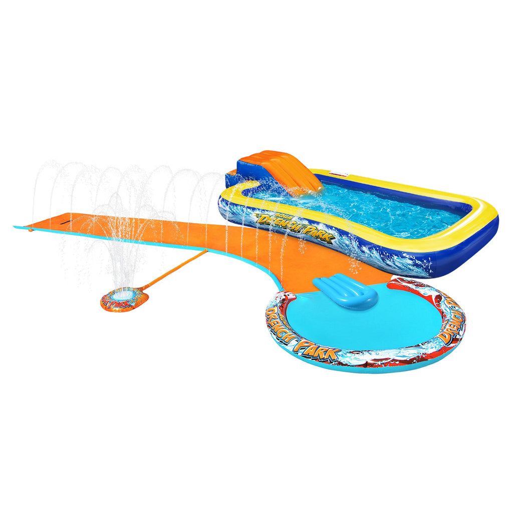 Banzai Aqua Drench 3-in-1 Splash Park for Outdoor Summer Fun Ages 3+
