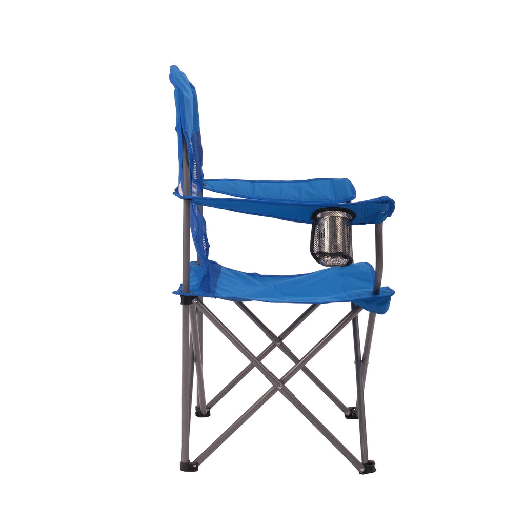 Ozark Trail Basic Mesh Chair Blue, Adult