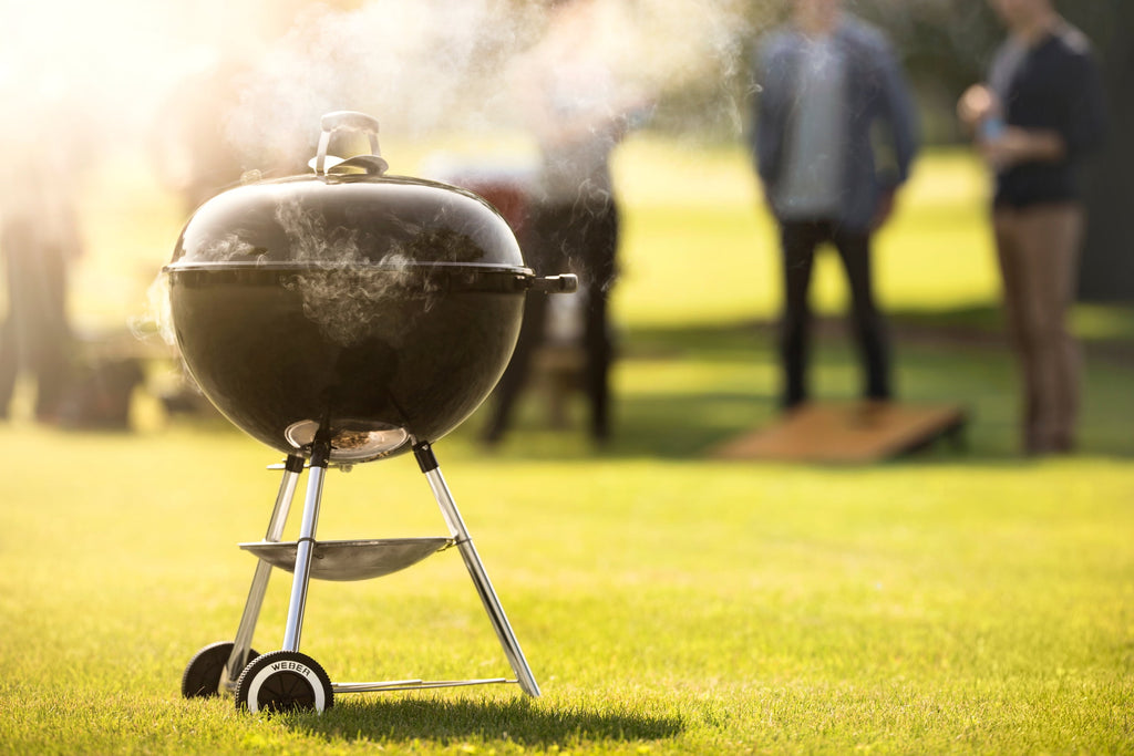Weber Original Charcoal Grill, 22 Inch Kettle Charcoal Grill, Black