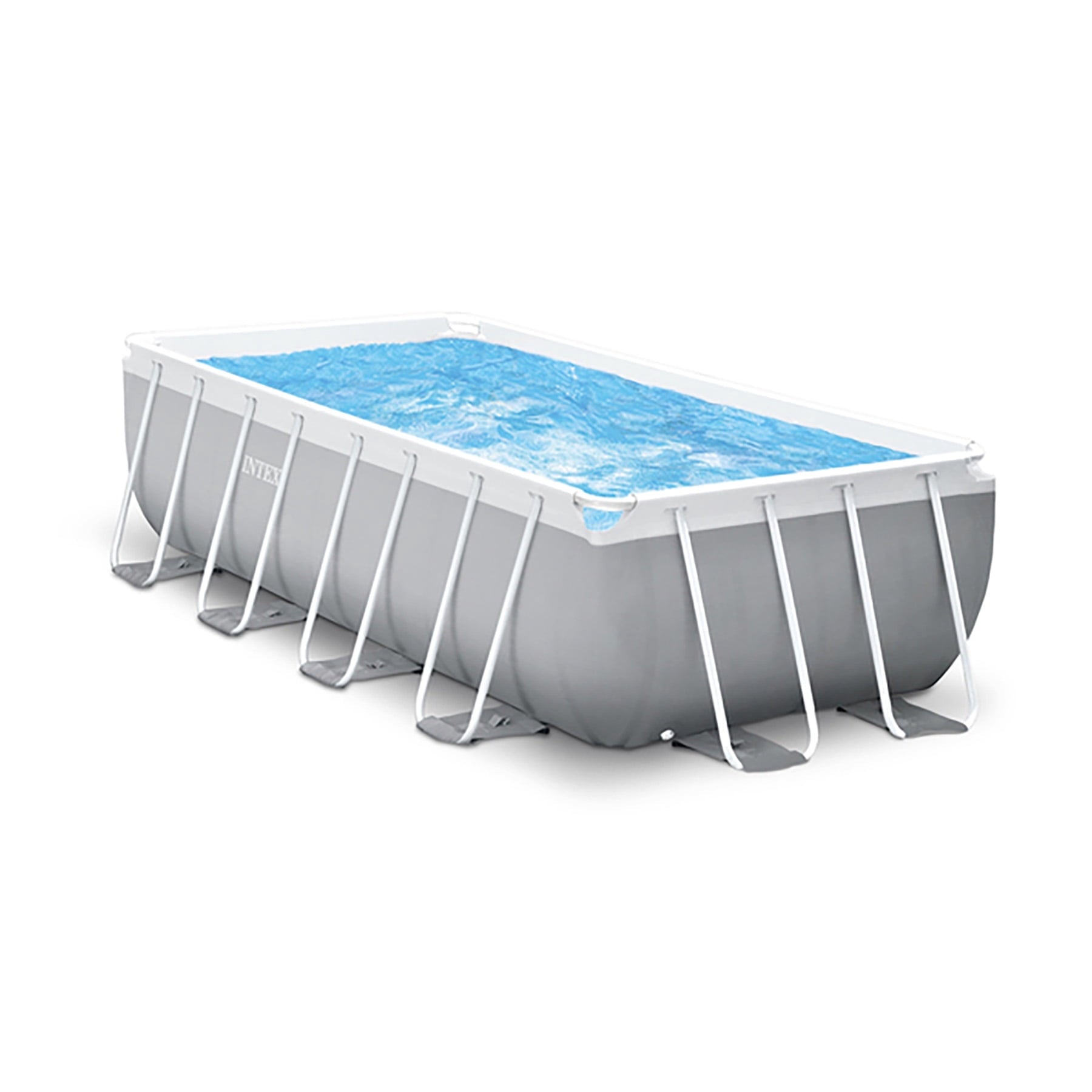 INTEX Prism Frame 16' x 8' x 42\ Above Ground Swimming Pool Set