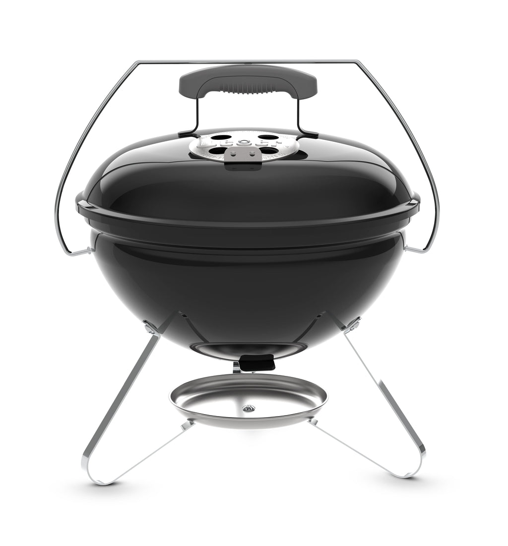 Weber Smokey Joe Charcoal Grill, 14 Inch Portable Charcoal Grill with Handle, Black