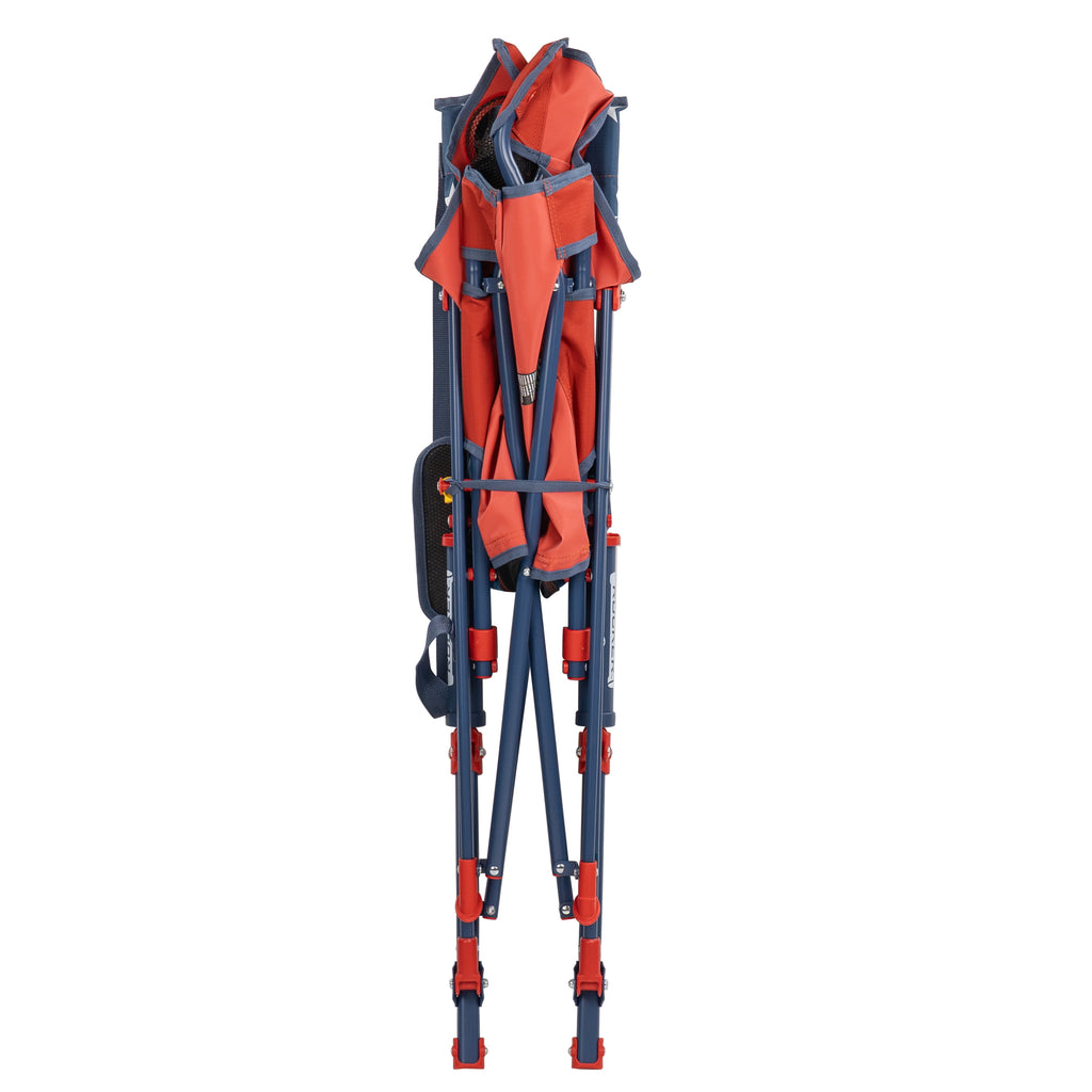 GCI Outdoor Comfort Pro Rocker Camping Chair with Mesh Backrest, Pastel Green Colorblock