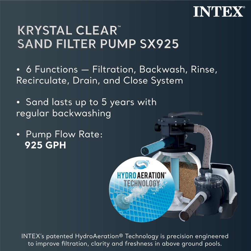 INTEX Ultra XTR 14ft x 42in Above Ground Swimming Pool Set w/ Filter Pump