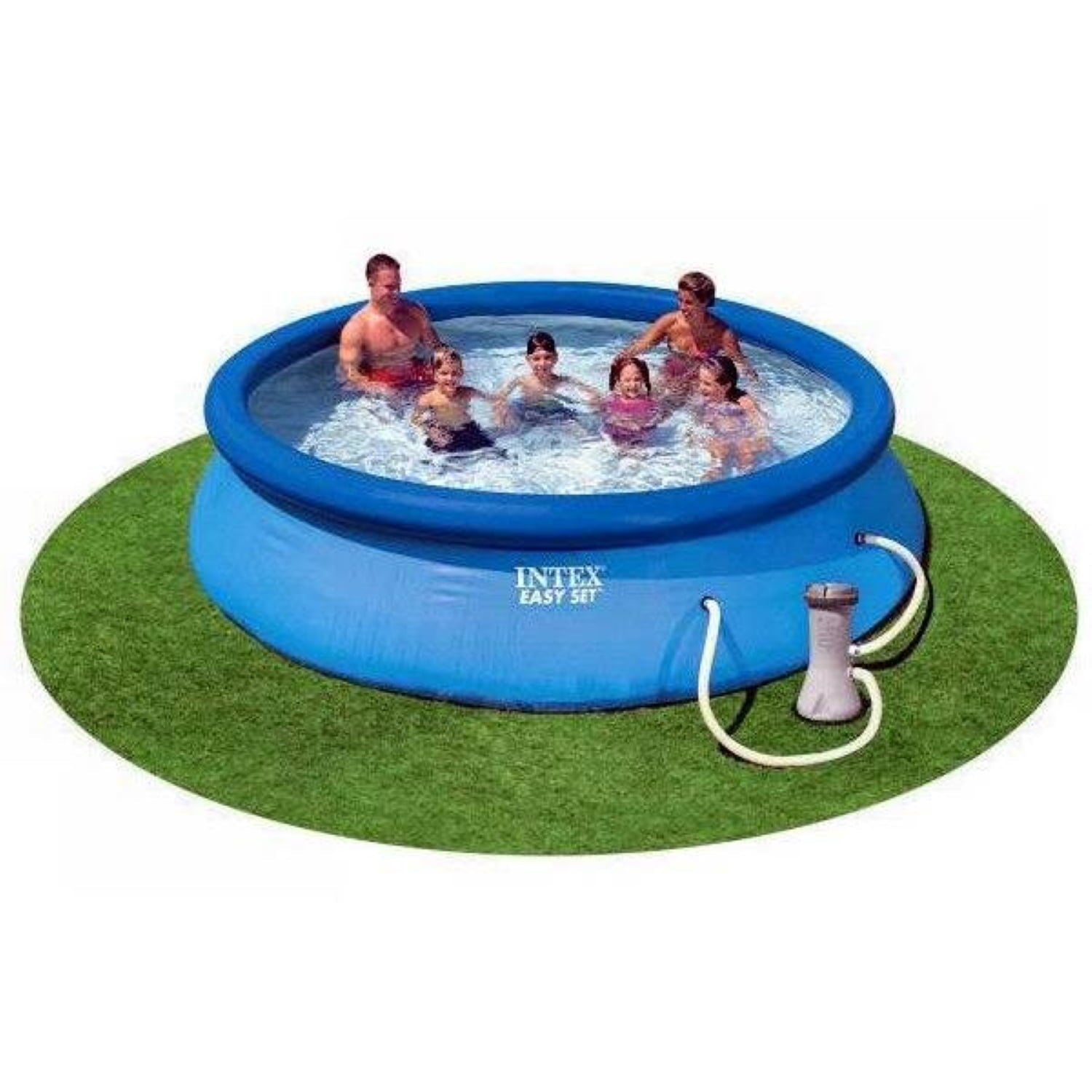 Intex 12' x 30 Easy Set Above Ground Swimming Pool & Filter Pump | 28131EH