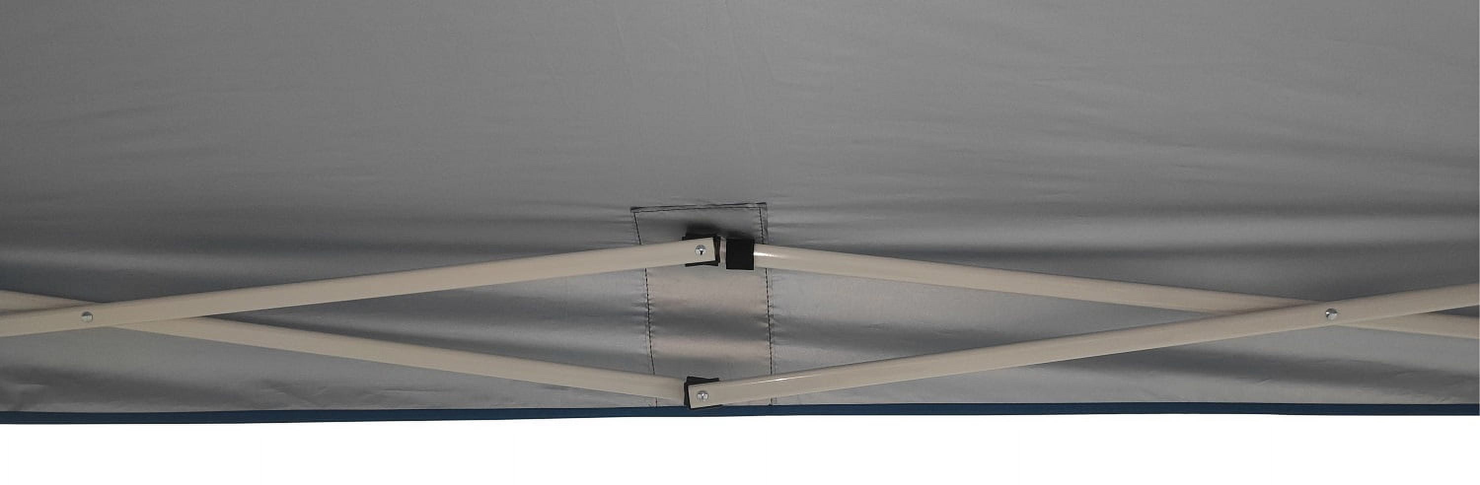 Ozark Trail 10' x 10' Instant Slant Leg Canopy Outdoor Shading Shelter, Dusty Blue